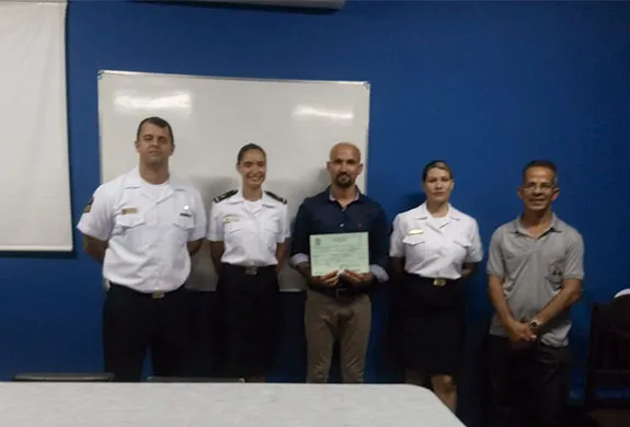 Registro de entrega de certificado